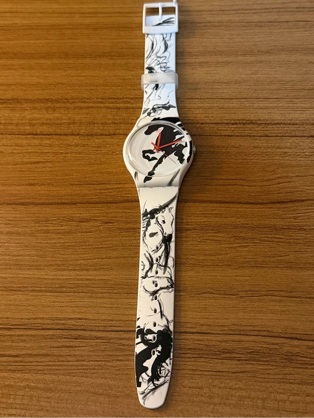 New Limited Edition Swatch Swiss Special Chinese Year of the Horse SUOZ169 41MM